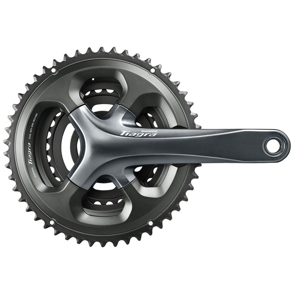 Shimano Tiagra FC-4703 crankset with double chainrings and crank arms for road bikes, shown in image CK4884.