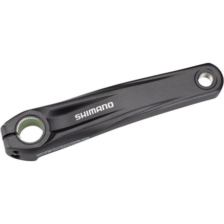 Shimano Steps FC-E8000 crankset for eBike drivetrain, showing the CK7837 model with four chainrings and crank arms.