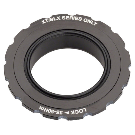 Shimano direct mount lockring for cranksets, shown in image CR0598, designed to secure crank components effectively.