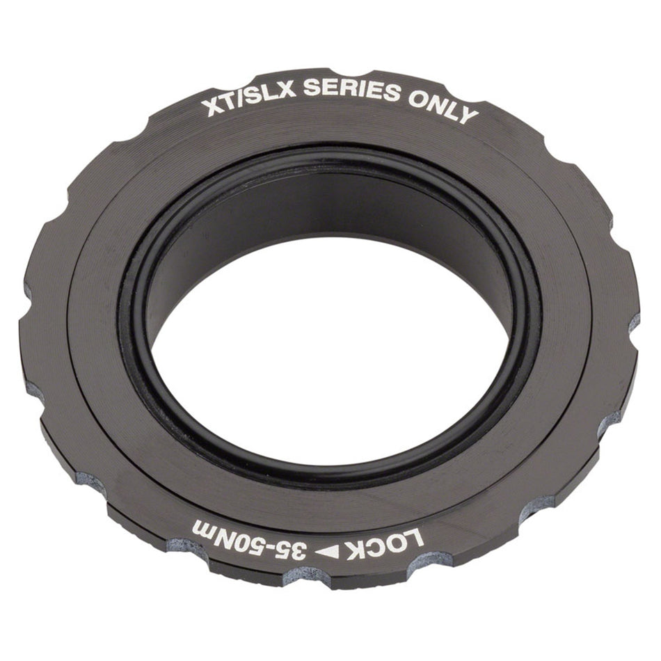 Shimano direct mount lockring for cranksets, shown in image CR0598, designed to secure crank components effectively.