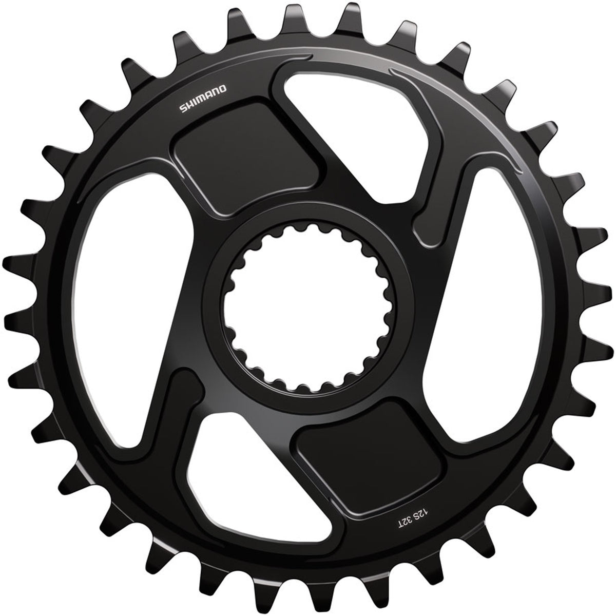 Shimano Deore XT SM-CRM86 direct mount chainring for mountain bike cranksets, featuring durable construction and precise gear shifting.
