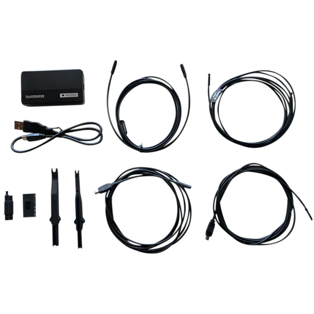 Shimano Di2 PC Linkage Device with System Checker for eBike diagnostics and connection, shown in image.