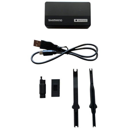 Shimano Di2 PC Linkage Device with System Checker for eBike electronic gear troubleshooting and diagnostics.