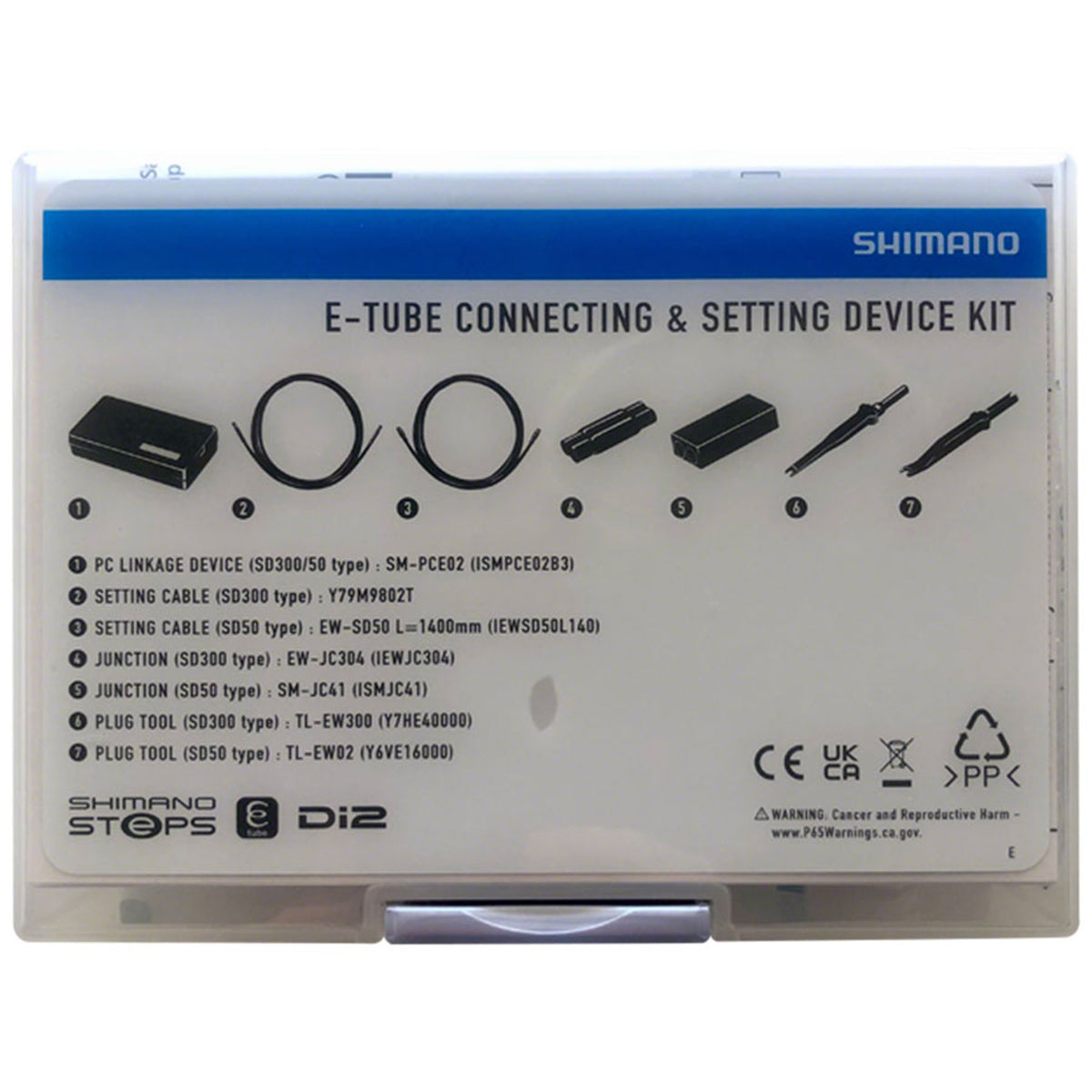 Shimano Di2 PC Linkage Device with System Checker for e-bike electronic shifting diagnostics and updates.