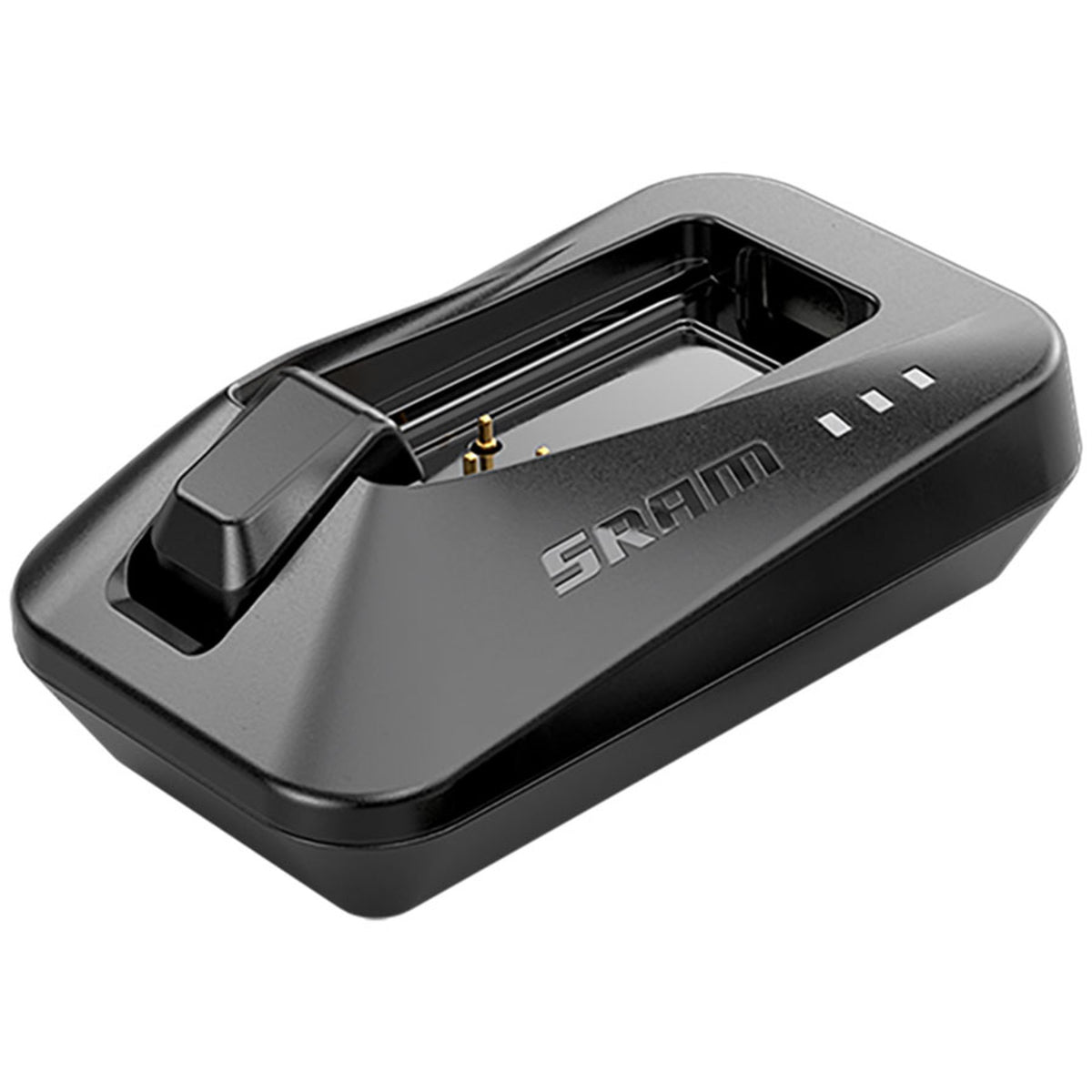 SRAM AXS battery and charger accessories for electronic shifters and bike components, shown in the image.