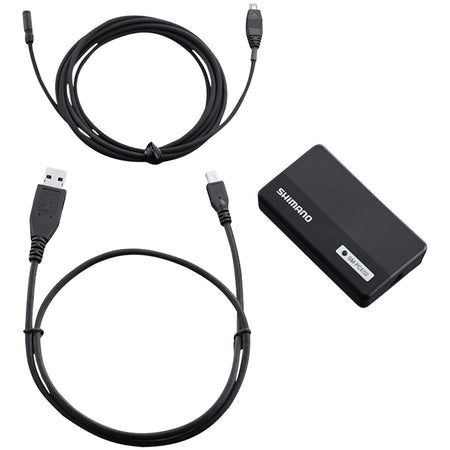 Shimano Di2 PC Linkage Device with System Checker for eBike tools, showing the compact electronic diagnostic and connection interface.