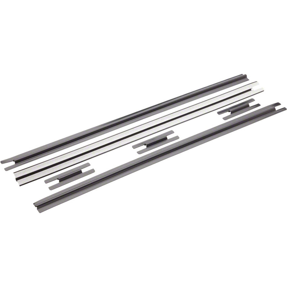 Shimano Di2 wire cover set for electronic shifters and parts, shown in the image with black plastic covers and connectors.