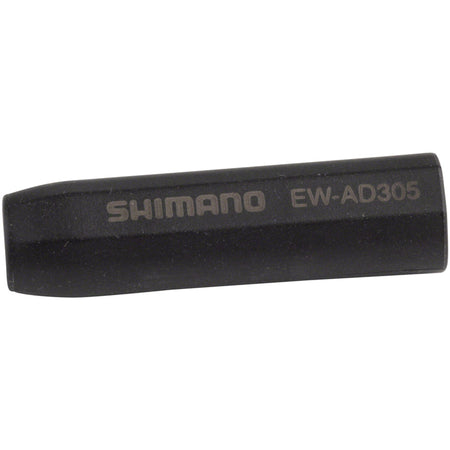 Shimano Di2 EW-AD305 conversion adapter for electronic shifters, shown with connecting cable and components.
