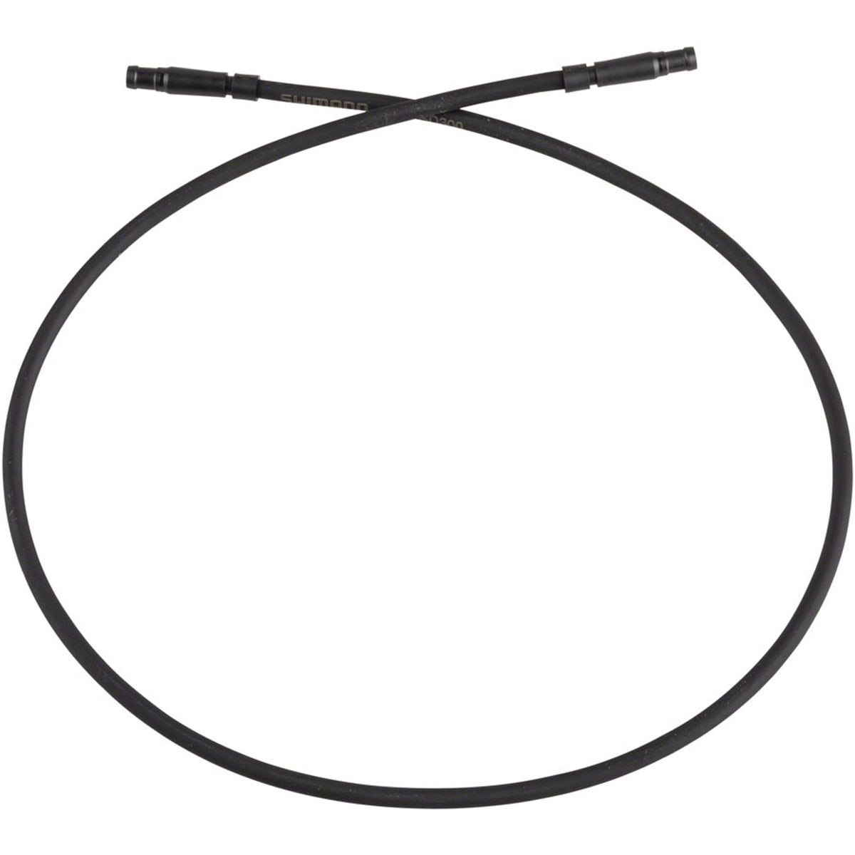 Shimano EW-SD300 Etube Di2 wire for electronic shifters, showing the sleek cable and connector for seamless bike gear shifting.