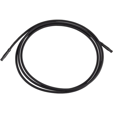 Shimano EW-SD300 Etube Di2 wire for electronic shifters, shown in a close-up image highlighting its connectors and cable design.