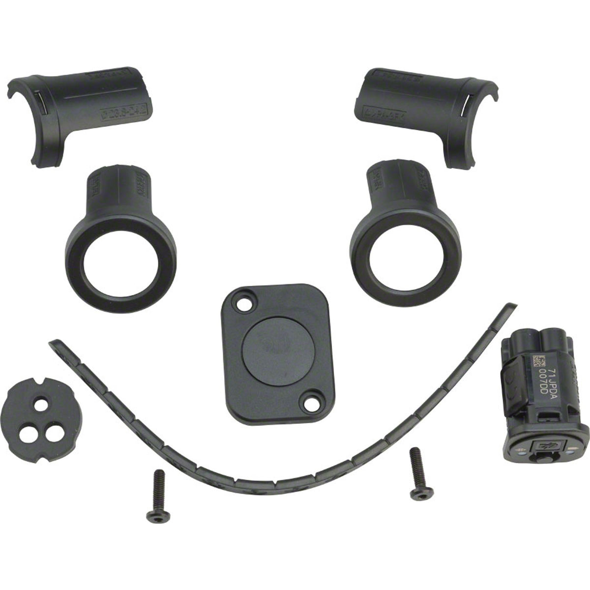 Shimano Di2 frame junction box for electronic shifters and components, shown in the image.