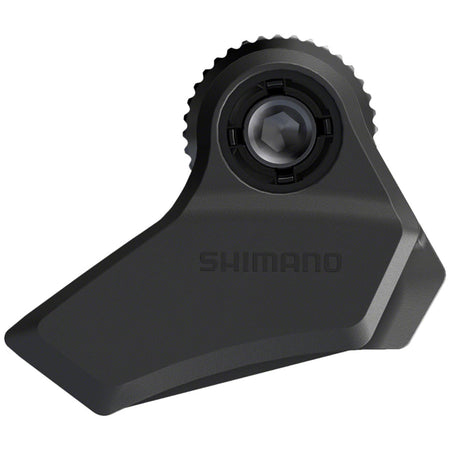 Shimano Steps CD-EM800 chain device for e-bike, showing the durable chain guide and tensioner installed on the bike drivetrain.