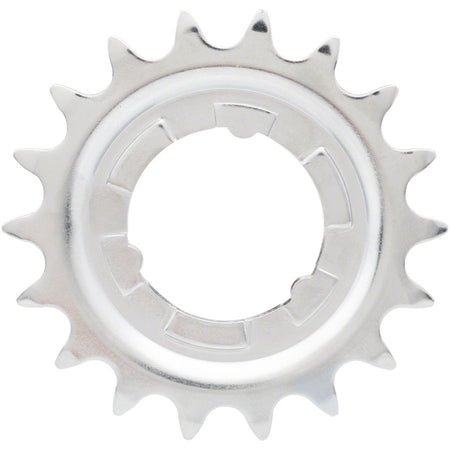 Shimano Nexus and Alfine hub cogs for bicycle gear hubs, showing metal gear parts and installation details.