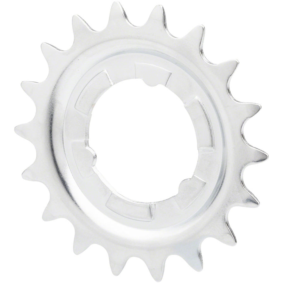Shimano Nexus and Alfine hub cogs for bicycle gear systems, shown in black with detailed teeth and branding.