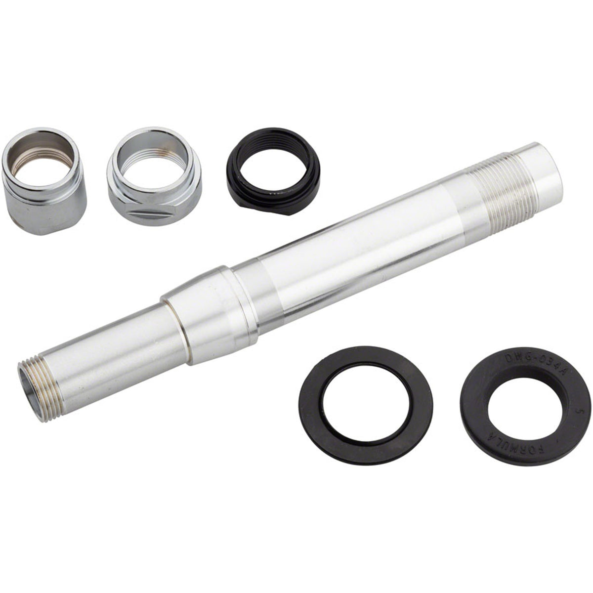 SRAM axle hub kit with hub parts, featuring assembled components for bicycle wheel installation and repair.