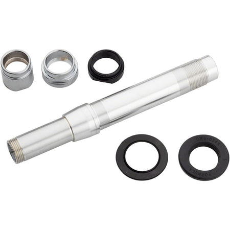 SRAM axle hub kit with hub parts, featuring assembled components for bicycle wheel installation and repair.