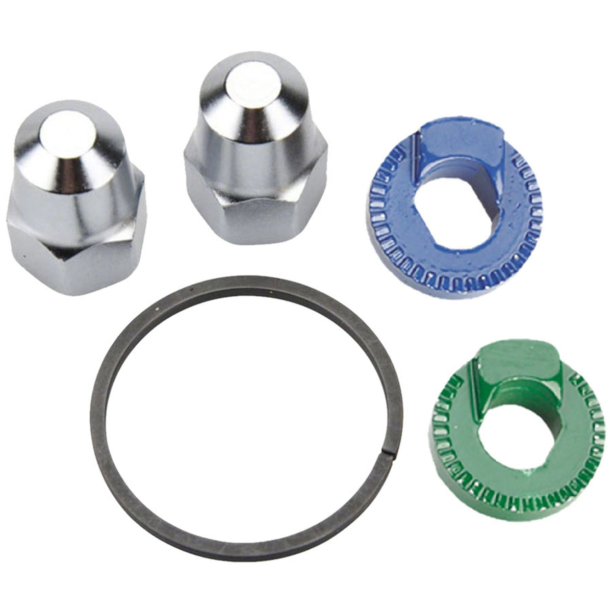 Shimano internally geared hub small parts kit with various internal components and tools for hub maintenance.