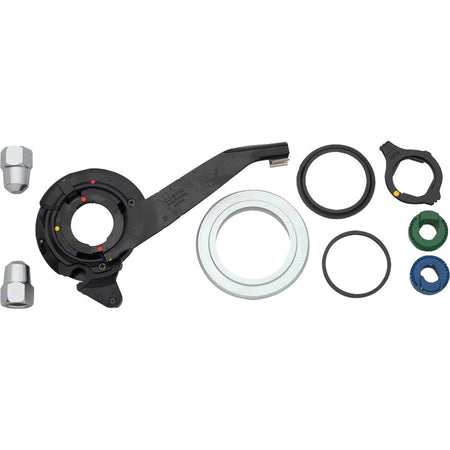 Shimano internally geared hub small parts kit with various replacement components for bike hub maintenance.