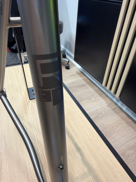 Mosaic RT-1 iTR Titanium performance road bike frameset, 2026 model, shown in detail