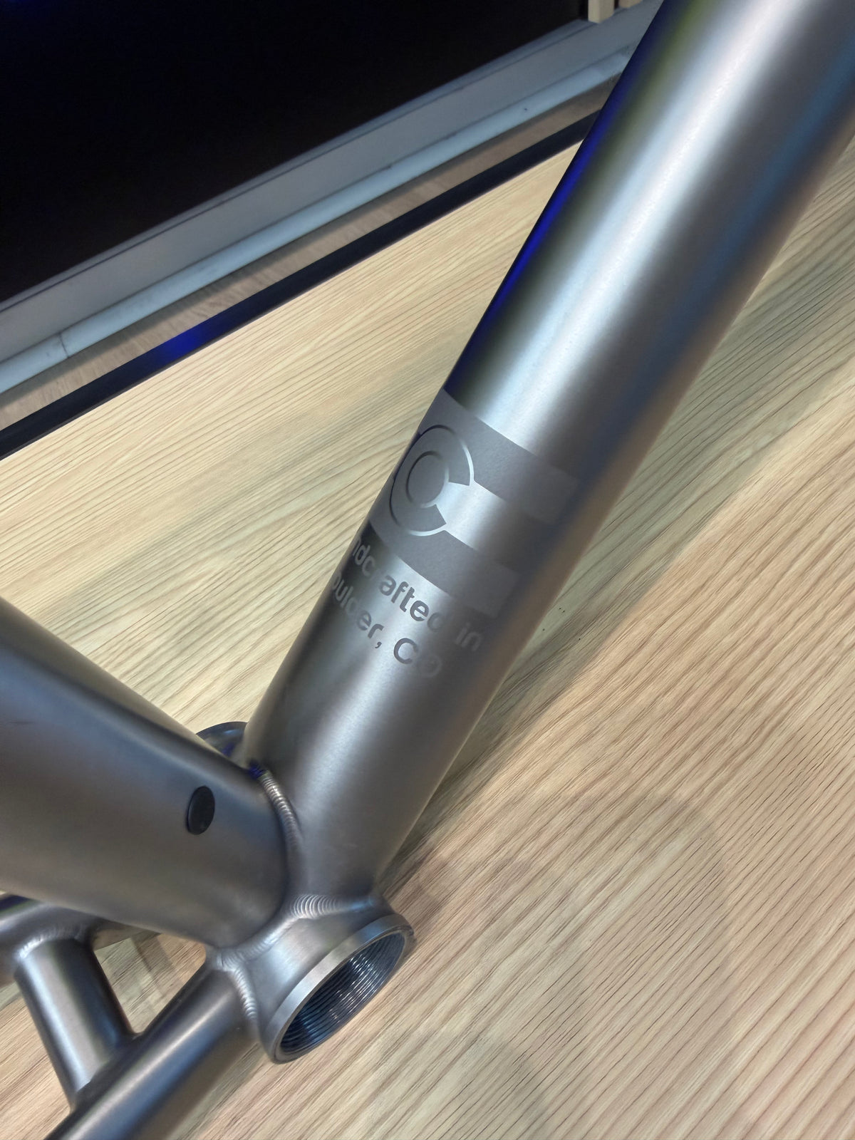 Mosaic RT-1 iTR titanium frameset for performance road cycling, 2026 model
