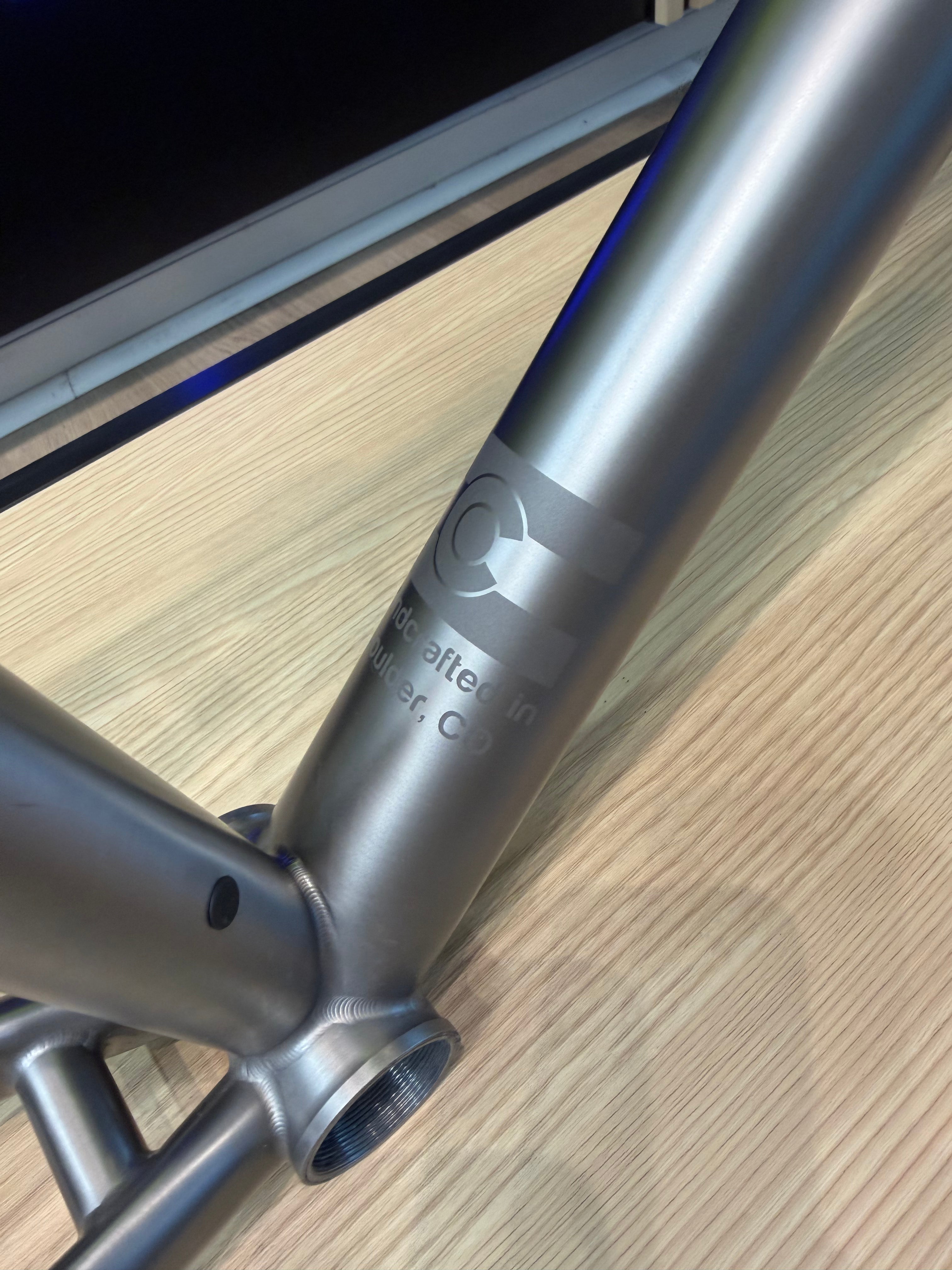 Mosaic RT-1 iTR titanium frameset for performance road cycling, 2026 model