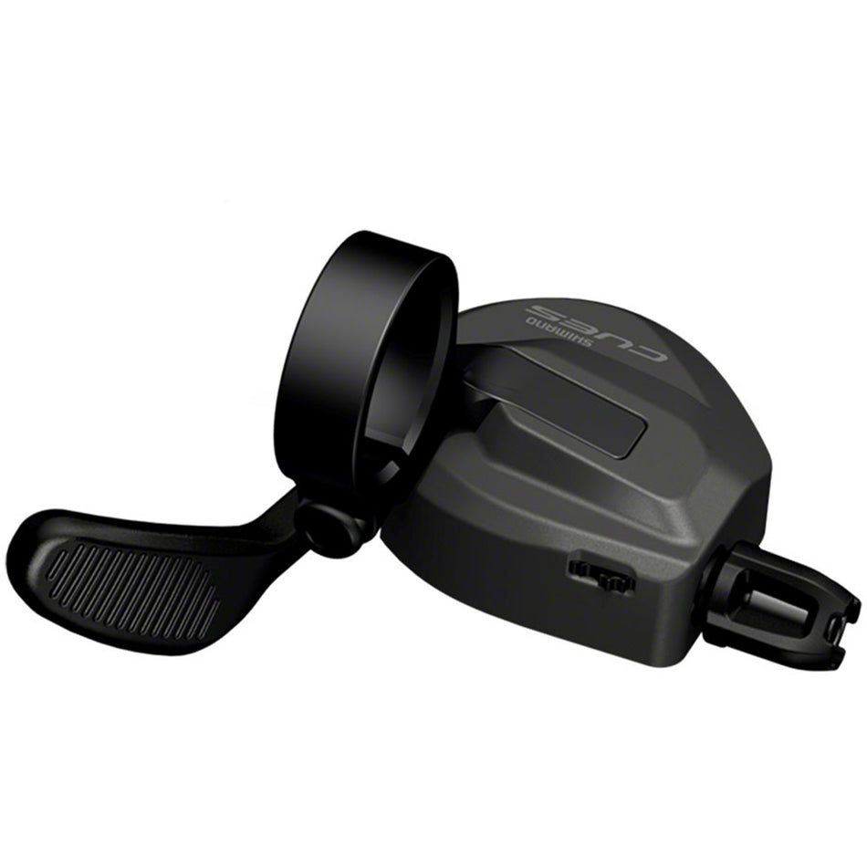 Shimano CUES SL-U8000 Rapidfire Plus Mono 2x mechanical shifter with sleek design and clean cable routing for mountain bikes.