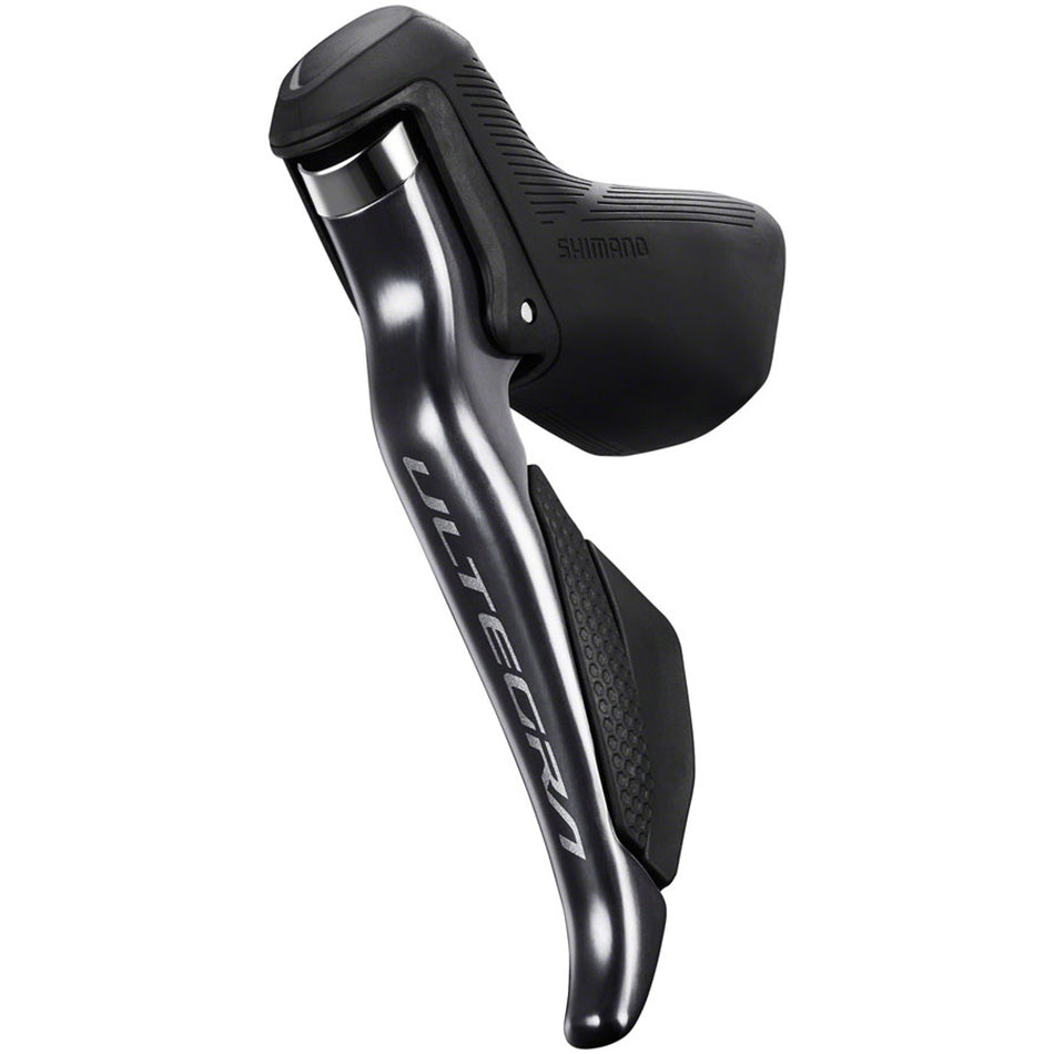 Shimano Ultegra ST-R8150 electronic shifters with lightweight design and 12-speed Di2 shifting for road bike racing.