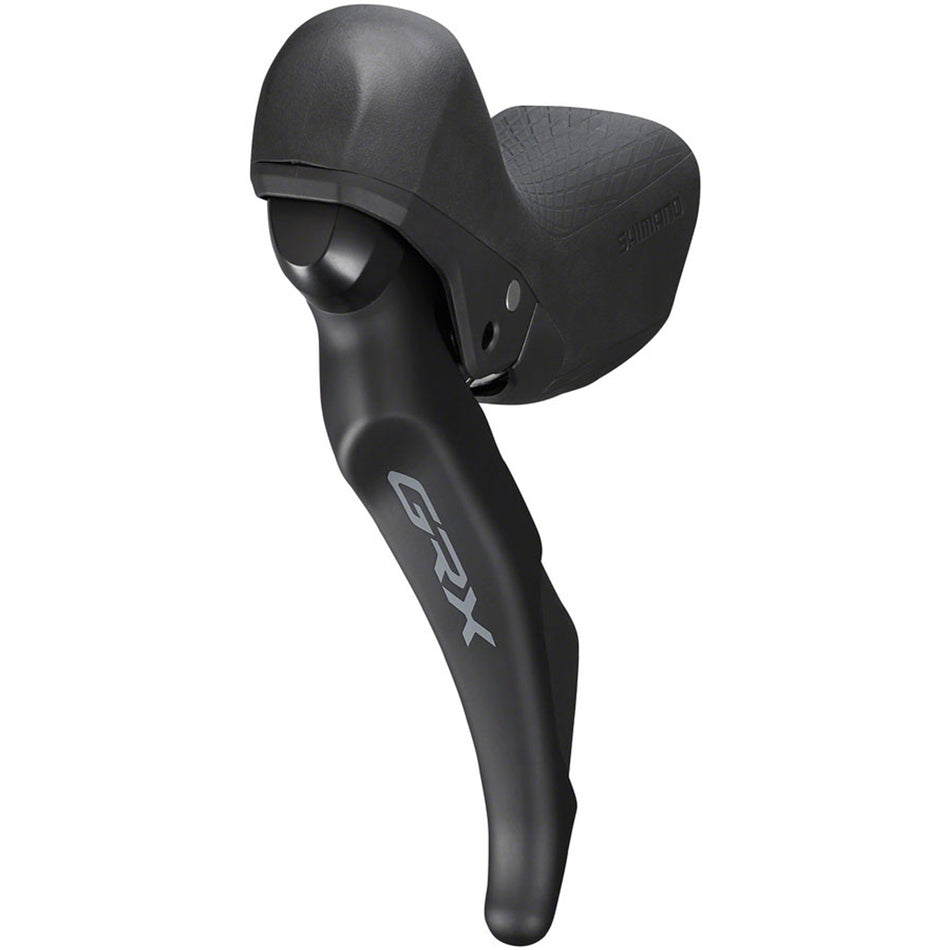 Shimano GRX ST-RX600 mechanical shifter and hydraulic brake lever combo for gravel bikes, featuring ergonomic design and durable construction.