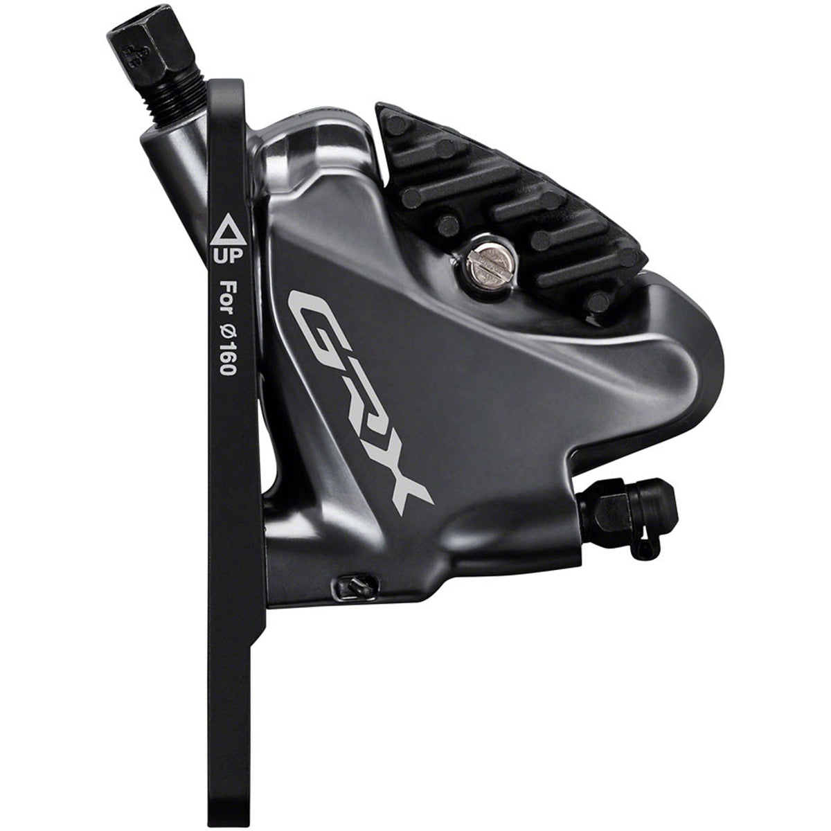 Shimano GRX ST-RX815 Di2 electronic shifter and hydraulic brake lever for gravel bikes, with sleek black design and ergonomic controls.