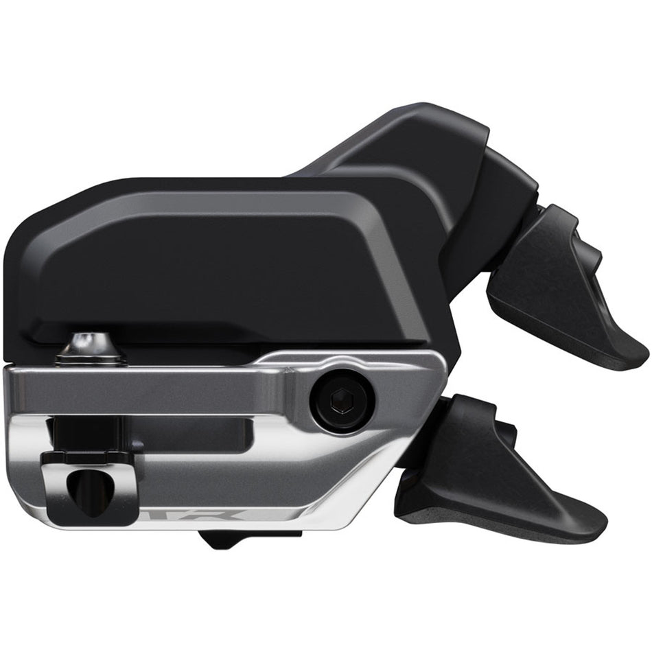 Shimano XTR SW-M9250 Rapid ES Di2 wireless electronic shifter for mountain bikes, showing the shifter and integrated controls.