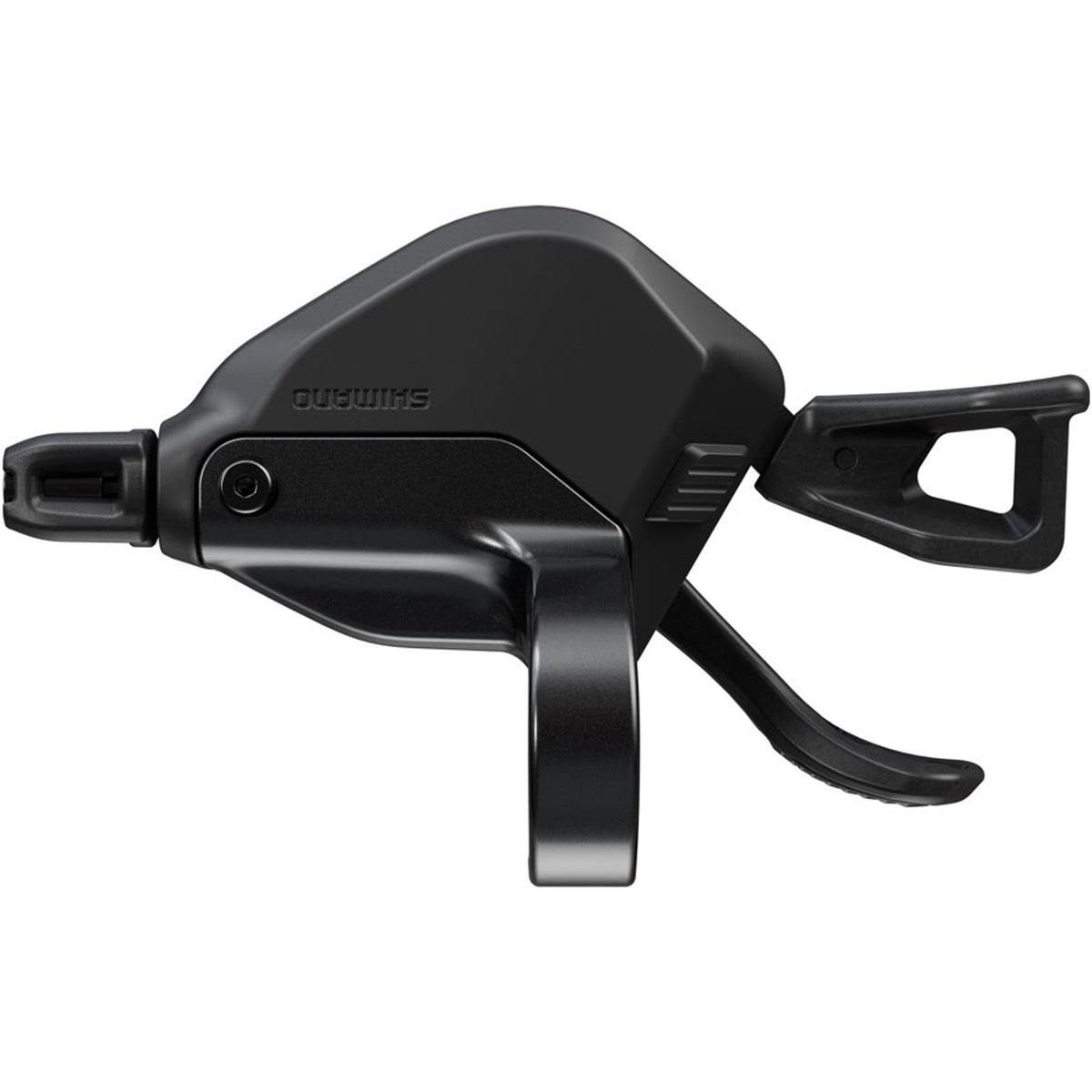 Shimano Deore XT SL-M8230 mechanical shifter with ergonomic grip and gear indicator for mountain bike control.