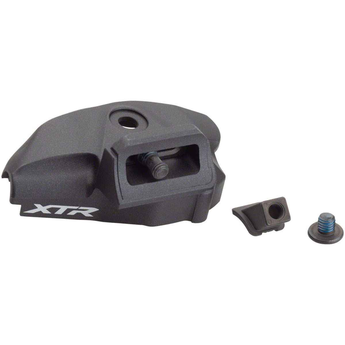 Shimano XTR SL-M9100 mechanical shifter parts, close-up of the high-performance cycling components.