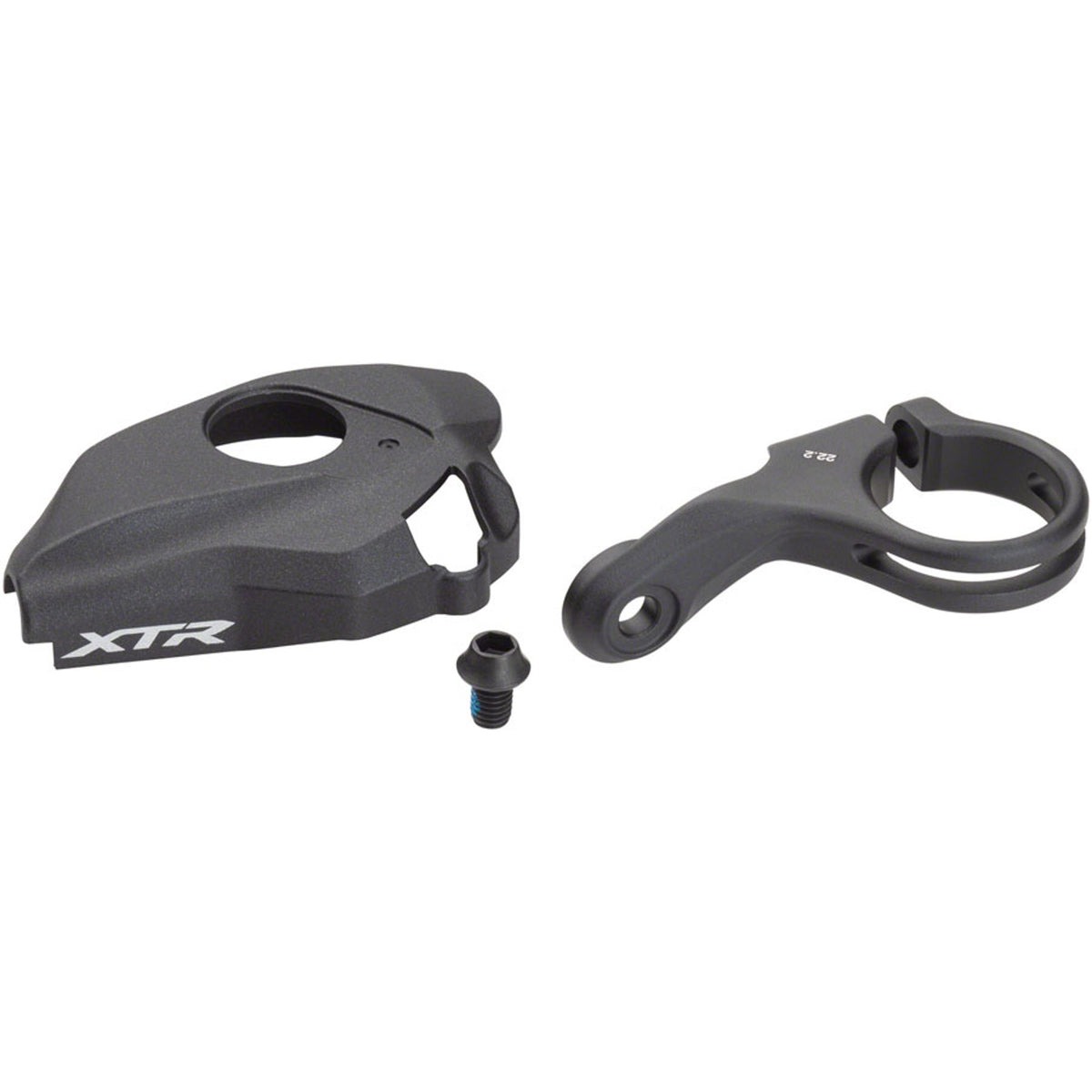 Shimano XTR SL-M9100 mechanical shifter parts for mountain bike gear shifting, shown in the image.