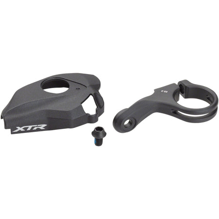 Shimano XTR SL-M9100 mechanical shifter parts for mountain bike gear shifting, shown in the image.