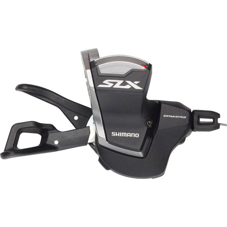 Shimano SLX SL-M7000 right side 11-speed mechanical shifter for mountain bike gear shifting, shown in a close-up image.