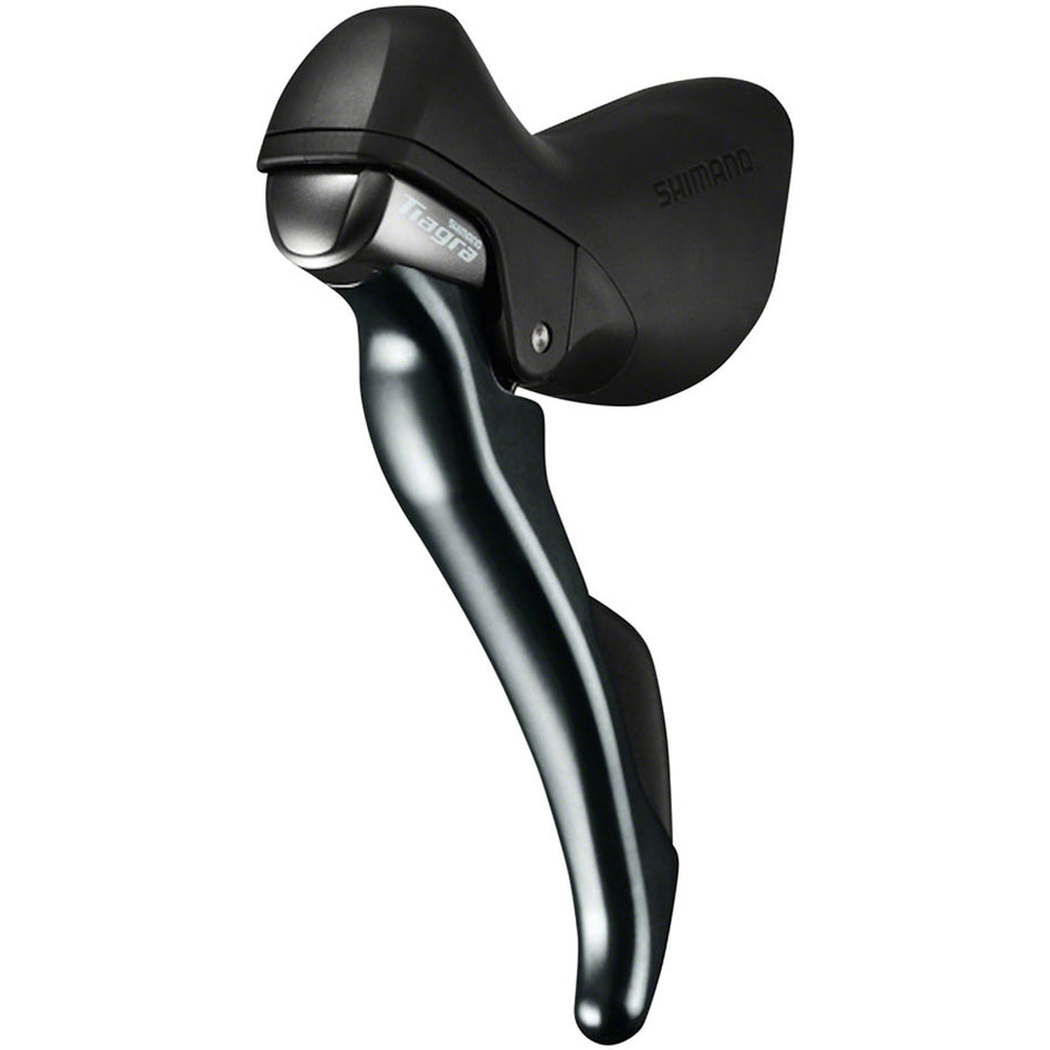 Shimano Tiagra ST-4700 left mechanical shifter lever for road bikes on a white background.