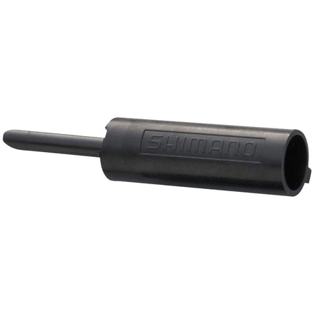 Shimano housing end caps for cable ends and ferrules, shown in the image, used for securing and finishing bicycle cable housings.