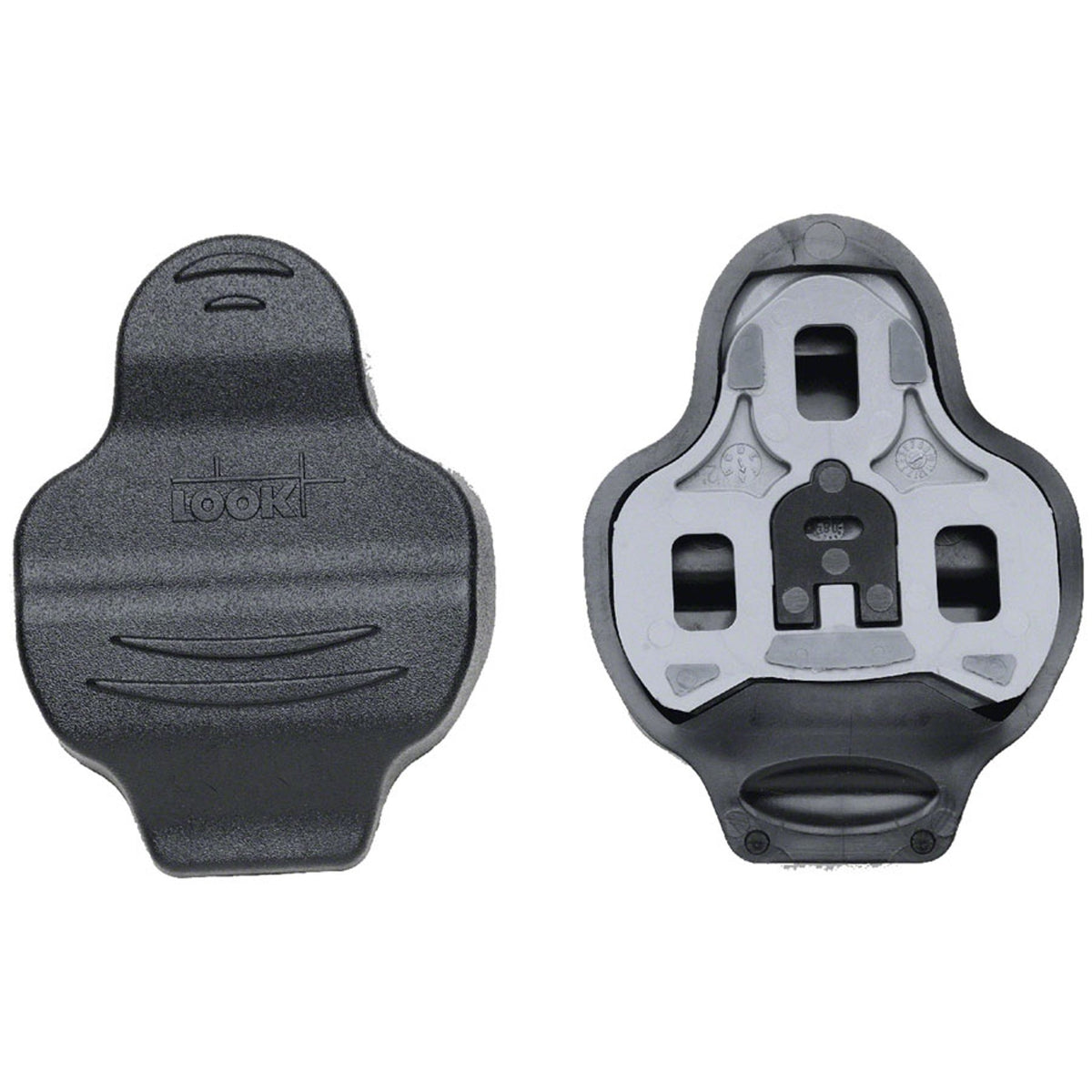 Look Cycle KEO cleat cover for pedal parts and accessories, showing a durable black cover with branding details.