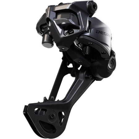 Shimano Deore RD-M6260-12 Di2 wired power 12-speed e-MTB rear derailleur with durable metal construction and precise shifting.