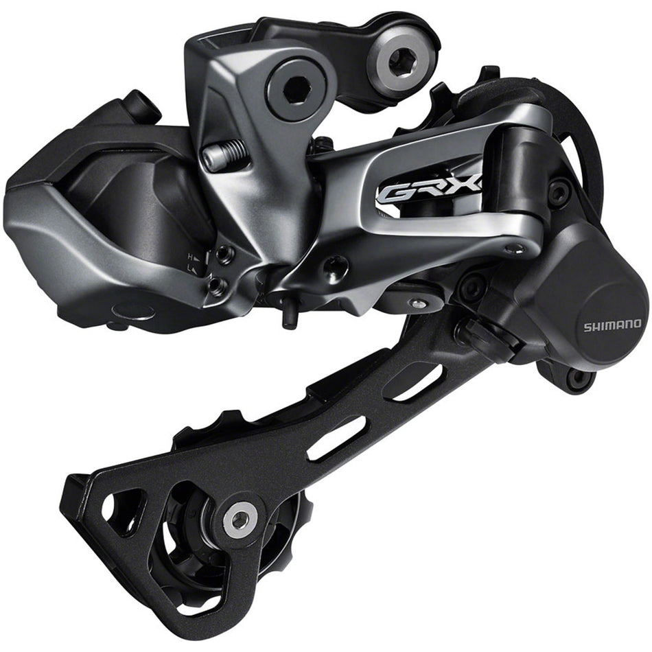 Shimano GRX RD-RX815 Di2 rear derailleur for gravel bikes, featuring lightweight construction and precise shifting.
