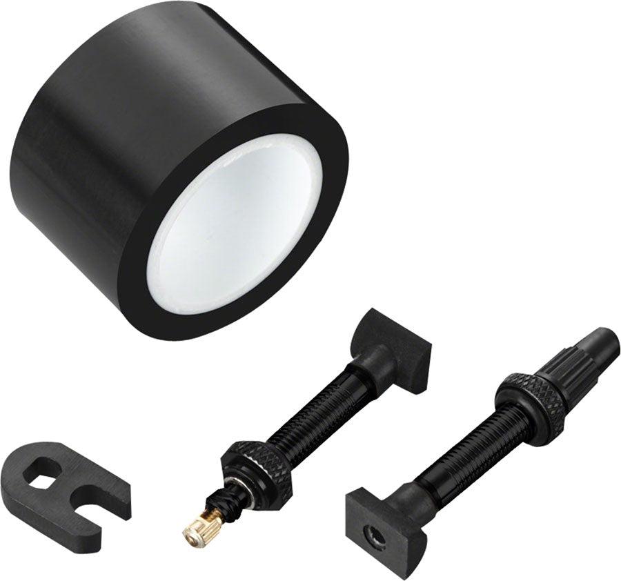 Zipp Tubeless Kit Includes 26mm Tape, 2 Universal 66mm Valves and 1 Valve Core Wrench, Fits 303. 303s - Category One Cycles