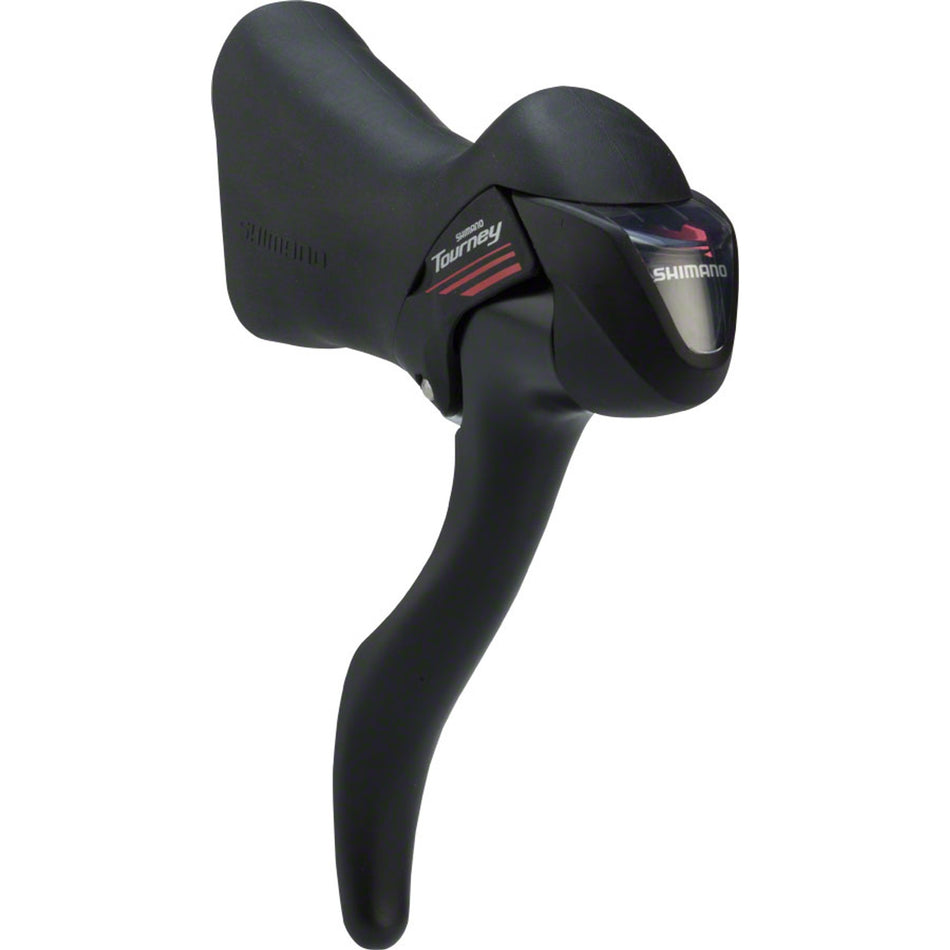 Shimano Tourney ST-A070/A073 right mechanical shifter for bike gear shifting, shown in image with detailed levers.