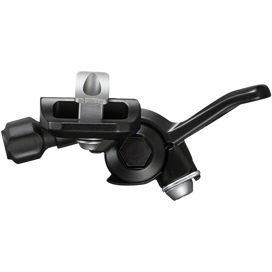 Shimano SL-MT500 dropper seat post remote lever for seatpost adjustment, part of Shimano seatpost parts and accessories.