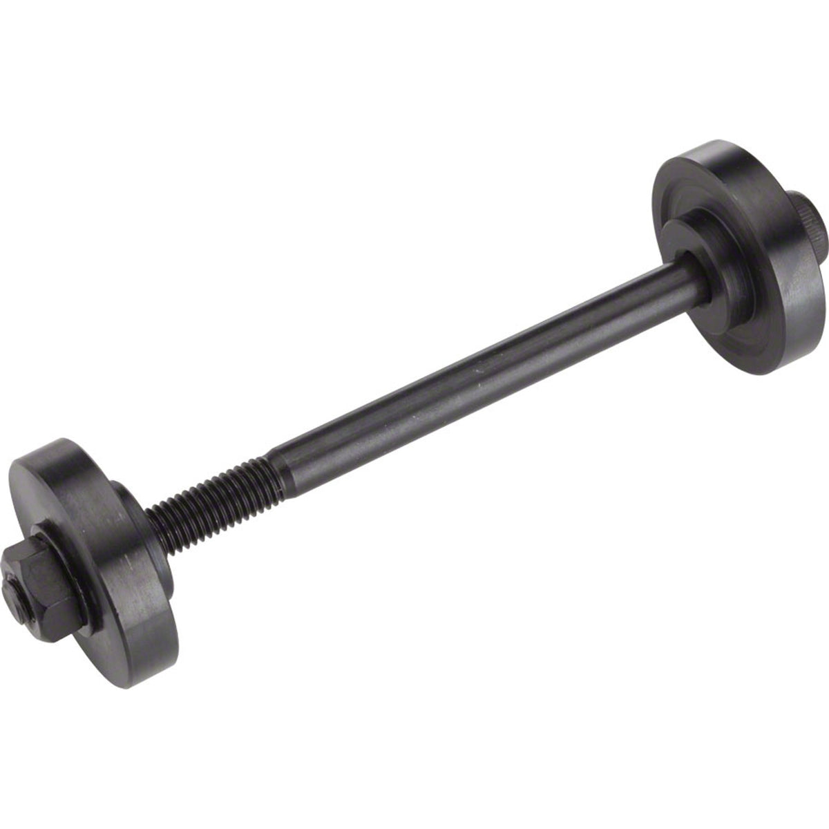 Shimano bottom bracket tools set for bike maintenance, featuring various wrenches and adapters for easy installation and removal.