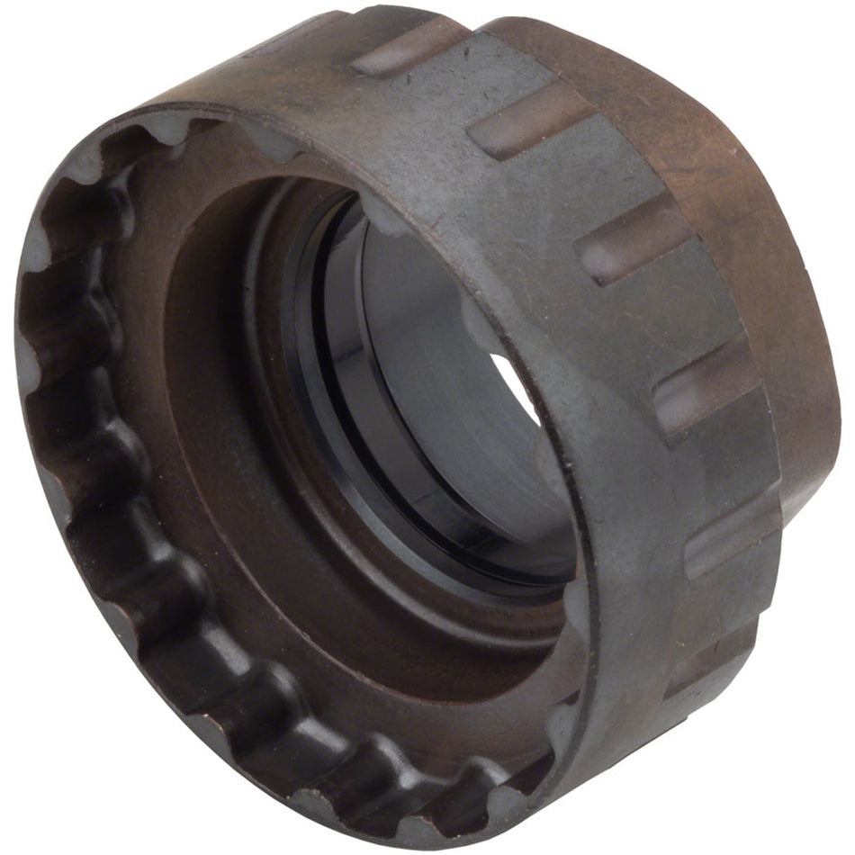 Shimano chainring lock ring installation and removal tool, designed for easy removal and fitting of chainring lock rings.