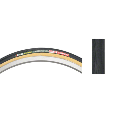 Vittoria Juniores kids BMX tire with knobby tread suitable for youth bikes, shown in the image.