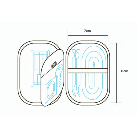 VéloColour Rocket Pocket Saddle Bag - All Sizes (25,35,45,45+) - Category One Cycles