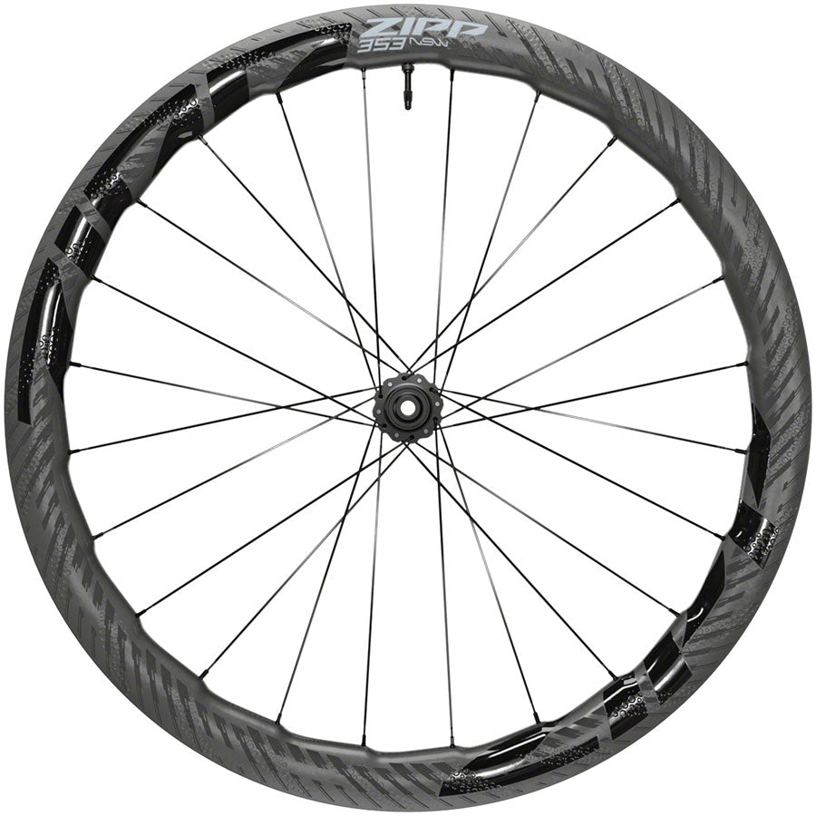 Zipp 353 NSW Front Wheel - 700, 12 x 100mm, Center-Lock, Tubeless, Carbon, A1 - Category One Cycles