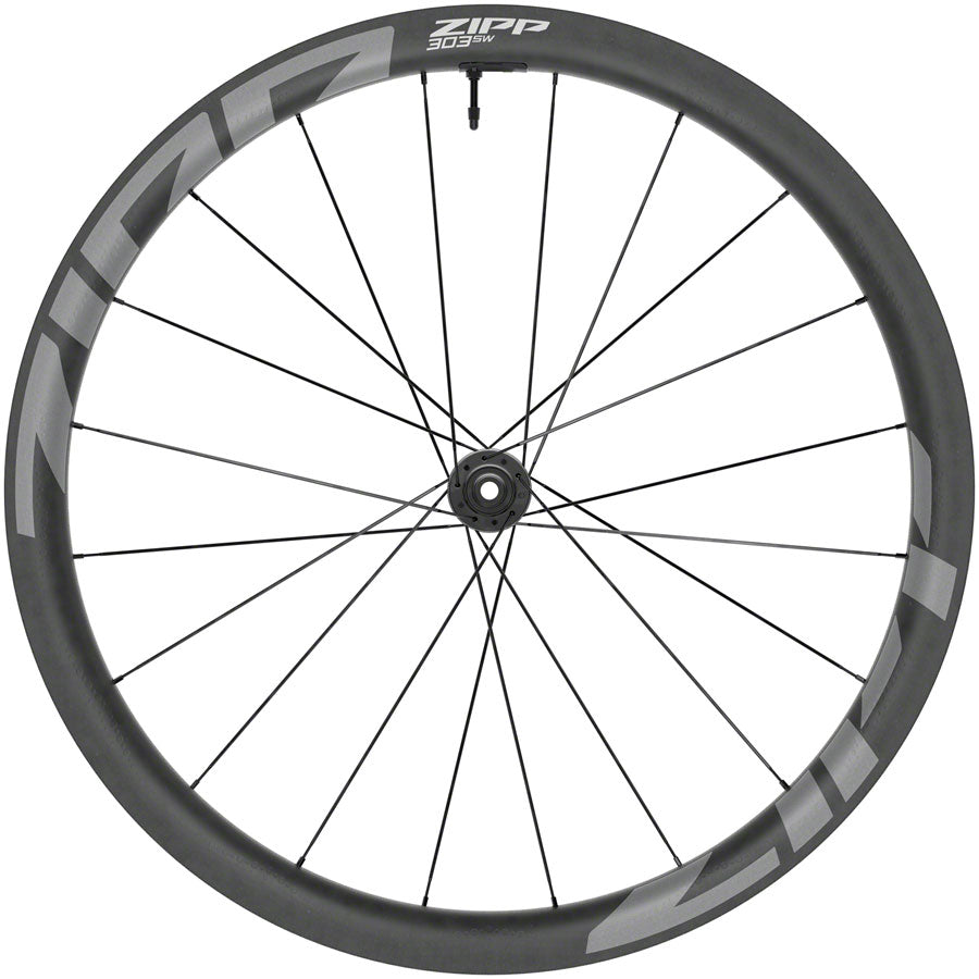 Zipp 303 SW Front Wheel - 700, 12 x 100mm, Center-Lock, Tubeless, Carbon, w/ Wheel Sensor, A1 - Category One Cycles