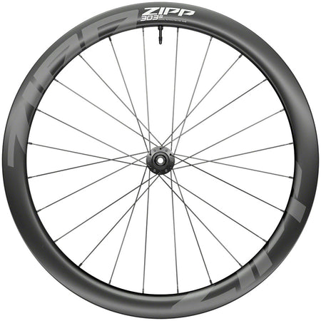 Zipp 303 S Front Wheel - 700, 12 X 100mm, Center-Lock, Tubeless, Black, A1 - Category One Cycles